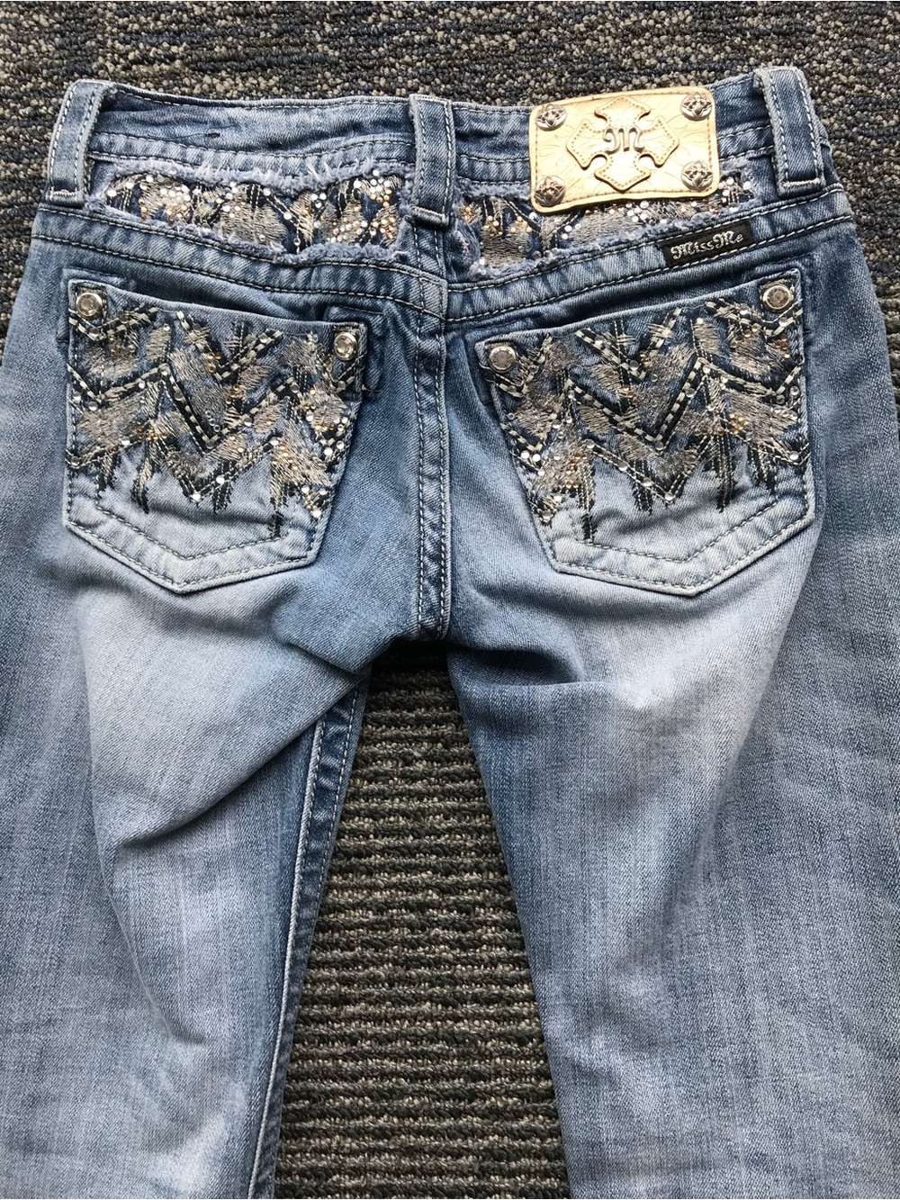 Miss Me Blue Embellished Women's Jeans - Picture 2 of 10